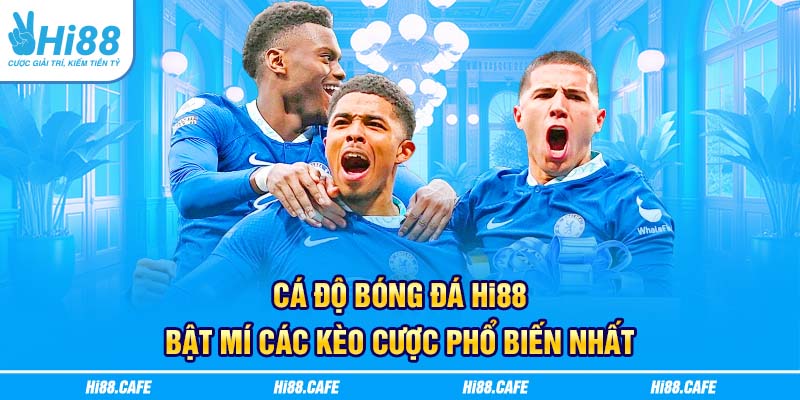 Cá Độ Bóng Đá Hi88 - Bật Mí Các Kèo Cược Phổ Biến Nhất